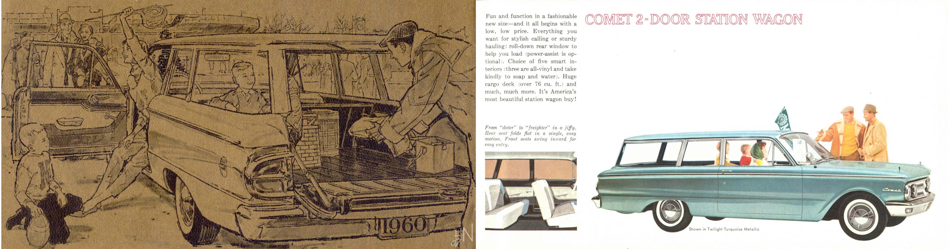 1960 Mercury Comet brochure